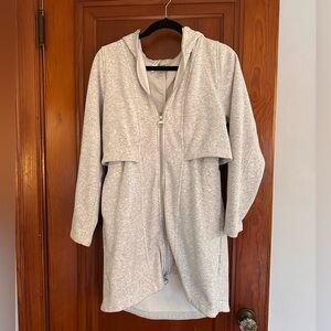 athletes long fleece jacket